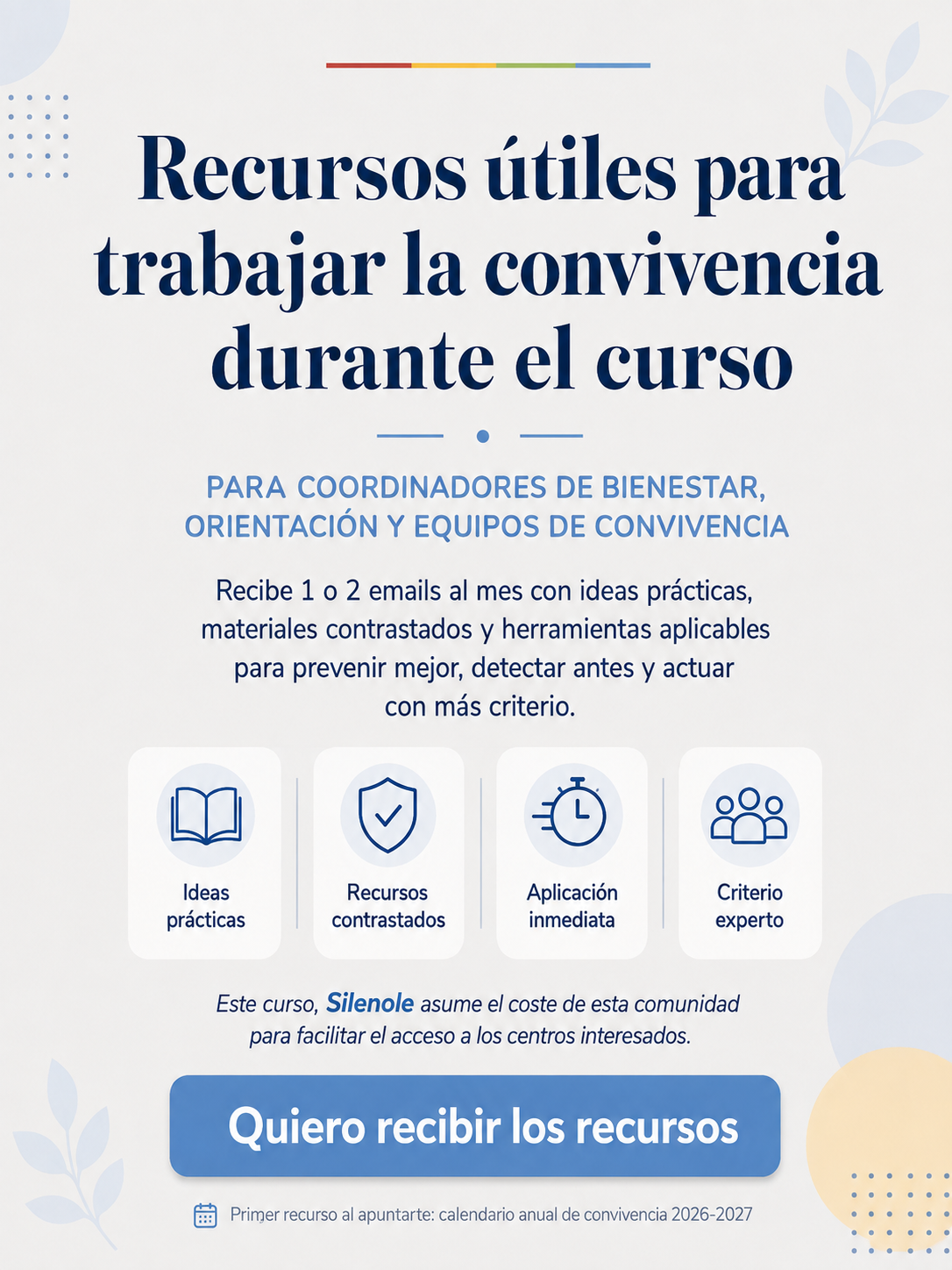 Imagen recursos para mejorar la convivencia Imagen recursos para mejorar la convivencia